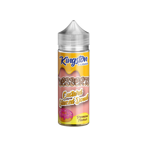 Kingston Desserts Shortfill E-Liquid - 120ml (70VG/30PG)