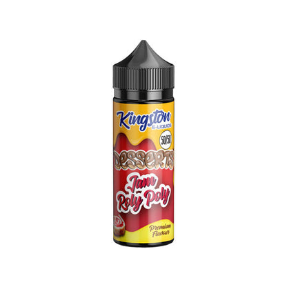 Kingston Desserts Shortfill E-Liquid - 120ml (50VG/50PG)