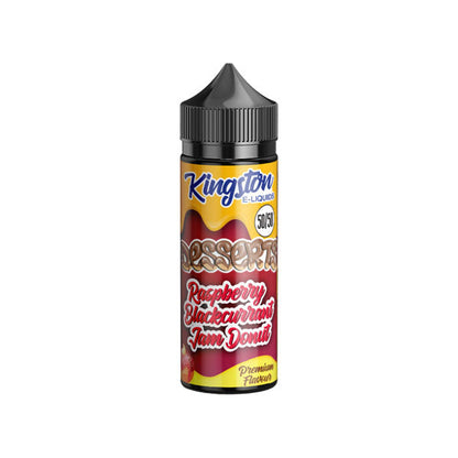 Kingston Desserts Shortfill E-Liquid - 120ml (50VG/50PG)