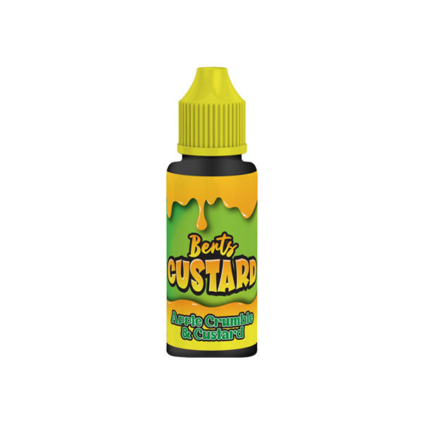  Berts Custard E-Liquids | Nicotine-Free | Sweet Geez Vapes