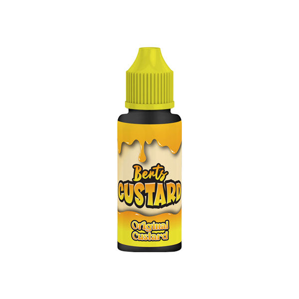  Berts Custard E-Liquids | Nicotine-Free | Sweet Geez Vapes