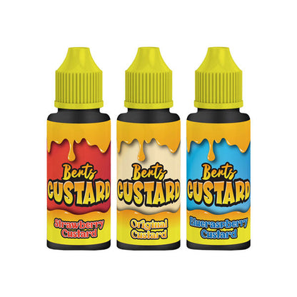  Berts Custard E-Liquids | Nicotine-Free | Sweet Geez Vapes