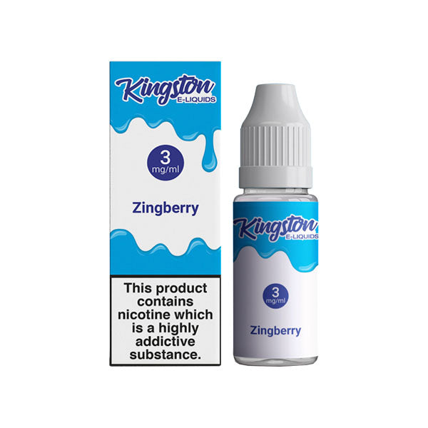 Kingston 3mg E-liquids - 10ml (50VG/50PG)