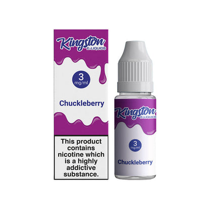 Kingston 3mg 10ml E-liquids (50VG/50PG) - Sweet Geez Vapes