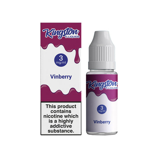  Kingston 3mg E-liquids | Shop Now | Sweet Geez Vapes