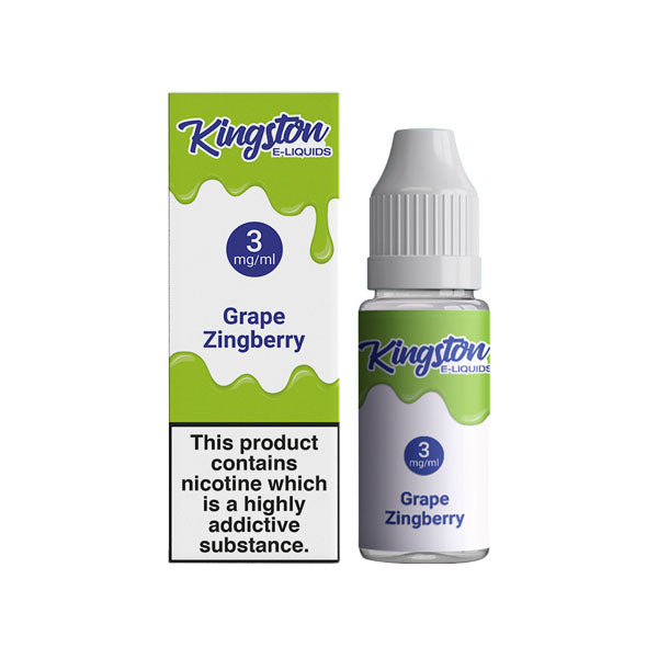 Kingston 6mg 10ml E-liquids (50VG/50PG) - Sweet Geez Vapes