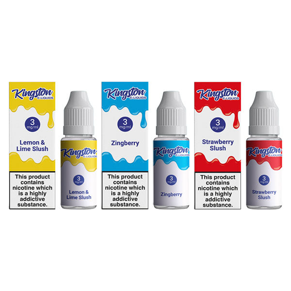 Kingston 6mg 10ml E-liquids (50VG/50PG) - Sweet Geez Vapes