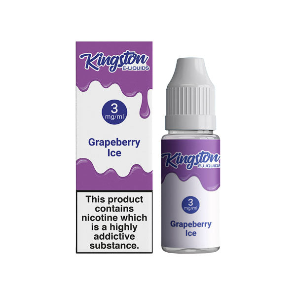 Kingston 6mg 10ml E-liquids (50VG/50PG) - Sweet Geez Vapes