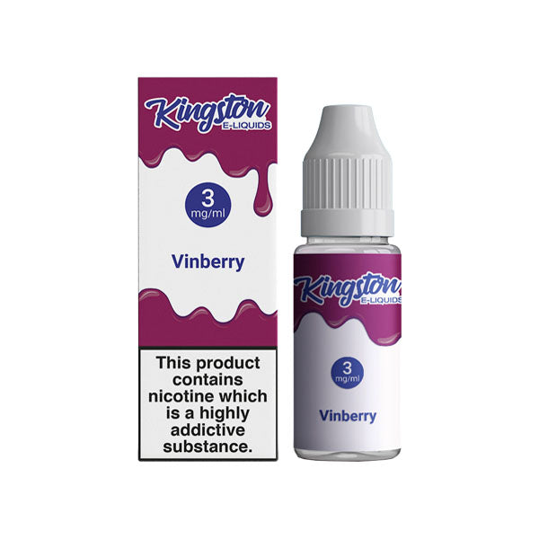 Kingston 12mg E-liquids - 10ml (50VG/50PG) - Shop Now at  Sweet Geez Vapes