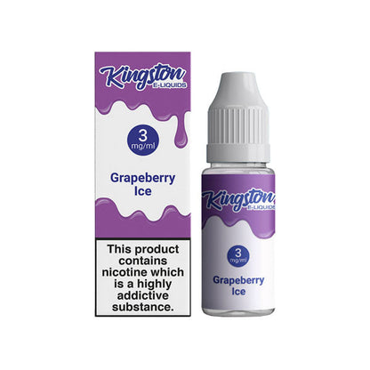 Kingston 12mg 10ml E-liquids (50VG/50PG) - Sweet Geez Vapes