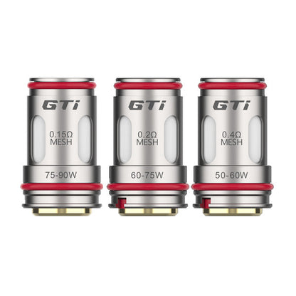 Vaporesso GTI Mesh Coils | 0.2Ω / 0.4Ω / 0.15Ω | 5-pack - Sweet Geez Vapes