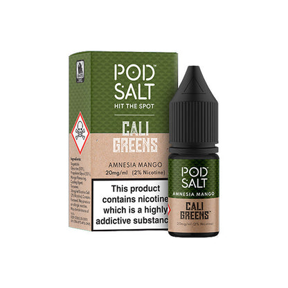 20mg Pod Salt Fusions 10ml Sel de Nic (50VG/50PG)