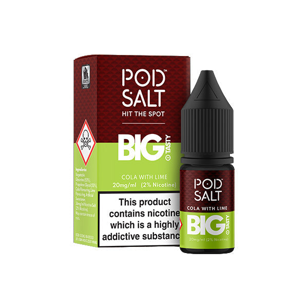 11mg Pod Salt Fusions Nic Salt - 10ml (50VG/50PG) - Shop Now at  Sweet Geez Vapes