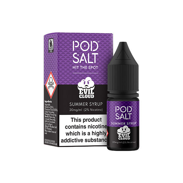 11mg Pod Salt Fusions Nic Salt - 10ml (50VG/50PG) - Shop Now at  Sweet Geez Vapes