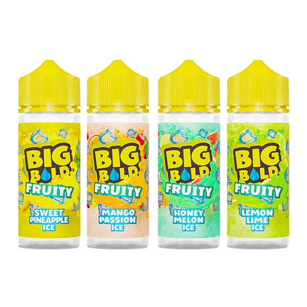 E-líquido 0mg Big Bold Fruity Series 100ml (70VG/30PG)