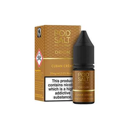 11mg Pod Salt Origins Nic Salt - 10ml (50VG/50PG)