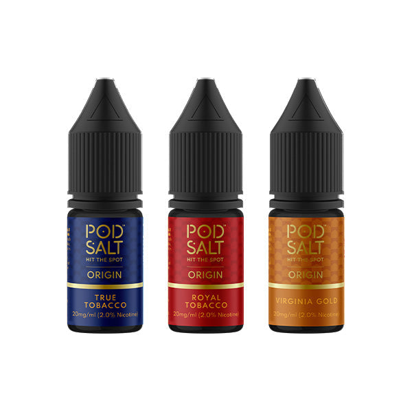 20mg Pod Salt Origins Nic Salt - 10ml (50VG/50PG)