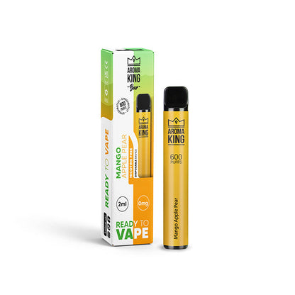 0 mg Aroma King Bar 600 Vape jetable 600 bouffées