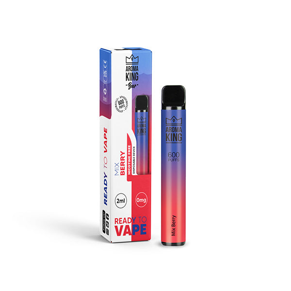 0 mg Aroma King Bar 600 Vape jetable 600 bouffées