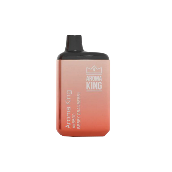 0mg Aroma King AK5500 Metallic Disposable Vape - 5500 Puffs