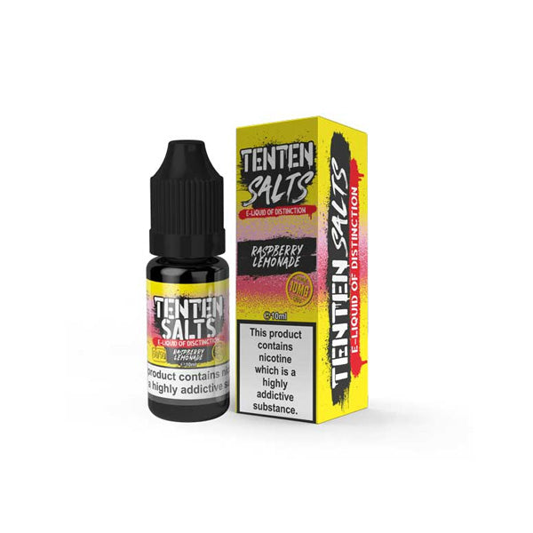 TenTen 10ml E-liquide Sels de Nic 10mg (50VG/50PG)