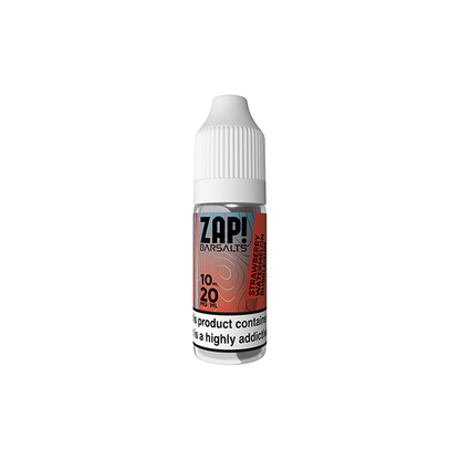 20mg ZAP! Bar Salts Nic Salt 10ml (50VG/50PG) - Sweet Geez Vapes