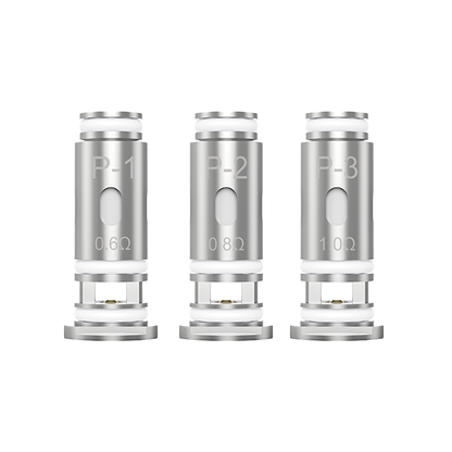 Smoant P Series Replacement Coils - 3 Pack (0.6Ohm, 0.8Ohm, 1.0Ohm) - Shop Now at  Sweet Geez Vapes