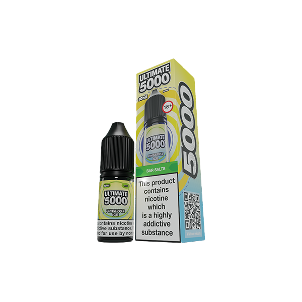 10mg Ultimate 5000 10ml Nic Salt (50VG/50PG) - Sweet Geez Vapes