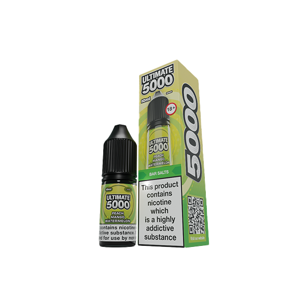 10mg Ultimate 5000 10ml Nic Salt (50VG/50PG) - Sweet Geez Vapes