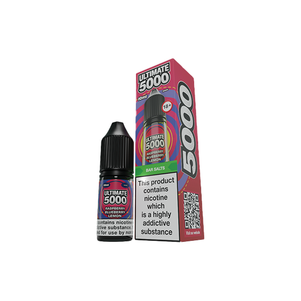  Ultimate 5000 Nic Salt - Intense Flavour, Strong Nicotine