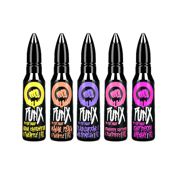 0 mg Riot Squad Punx 50 ml de relleno corto (70VG/30PG)