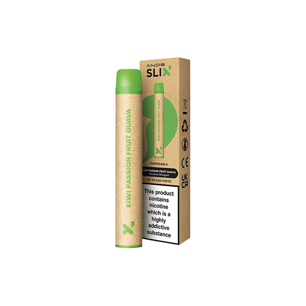 20mg ANDS Slix Recyclable Disposable Vape Device - 600 Puffs - Shop Now at  Sweet Geez Vapes