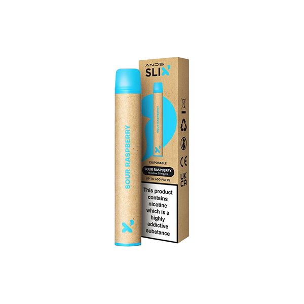 20mg ANDS Slix Recyclable Disposable Vape Device - 600 Puffs - Shop Now at  Sweet Geez Vapes