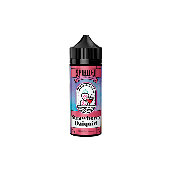 0mg  Spirited By Fantasi 100ml Shortfill (70VG/30PG) - Sweet Geez Vapes