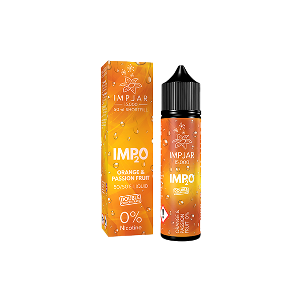 0mg Imp Jar Imp2O 50ml Shortfill (50VG/50PG) - Sweet Geez Vapes