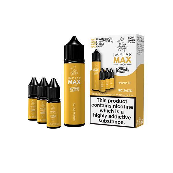  Imp Jar Max 60ml Longfill - x3 Nic Shots Included | Sweet Geez Vapes