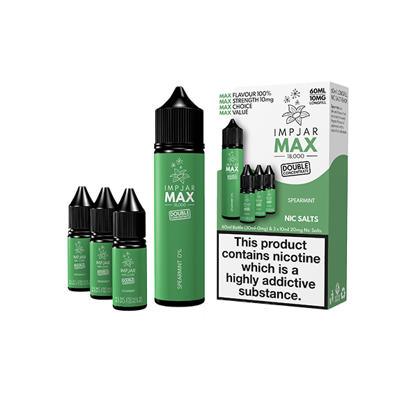  Imp Jar Max 60ml Longfill - x3 Nic Shots Included | Sweet Geez Vapes