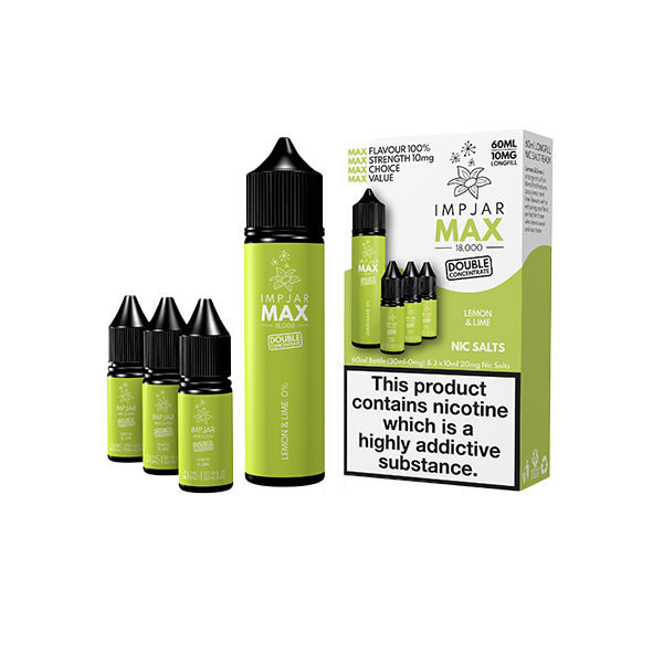 Imp Jar Max 60ml Longfill Includes 3x 20mg Nic Salts - Sweet Geez Vapes