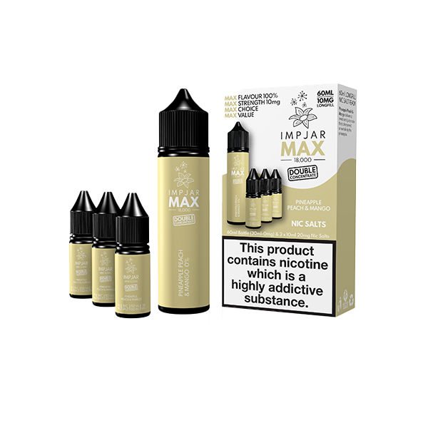 Imp Jar Max 60ml Longfill Includes 3x 20mg Nic Salts - Sweet Geez Vapes