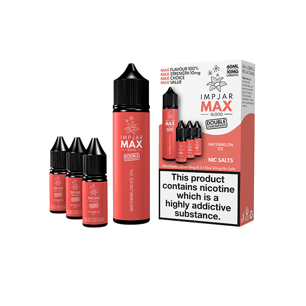 Imp Jar Max 60ml Longfill Includes 3x 20mg Nic Salts - Sweet Geez Vapes