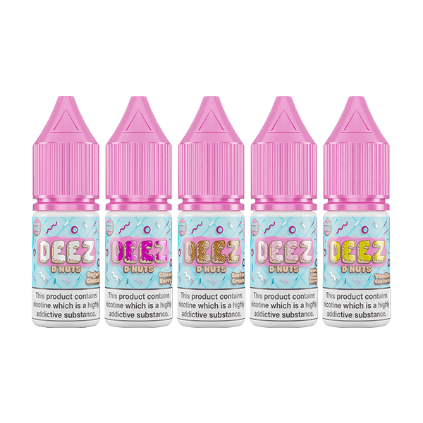 10mg Deez D'Nuts 10ml Nic Salts (50VG/50PG) - Sweet Geez Vapes