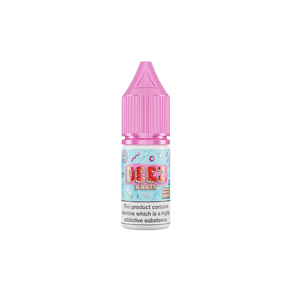 10mg Deez D'Nuts 10ml Nic Salts (50VG/50PG) - Sweet Geez Vapes