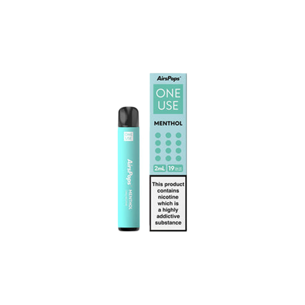 19mg AirsPops ONE Use Disposable Vape 600 Puff - Sweet Geez Vapes