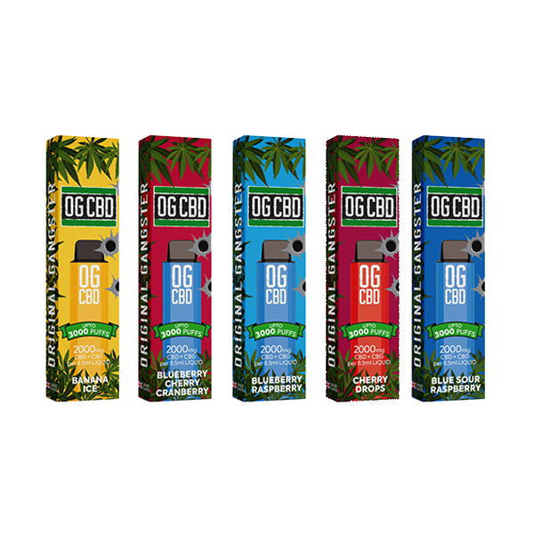 Darwin CBD OG CBD 2000mg Disposable Vape 3000 Puffs - Sweet Geez Vapes