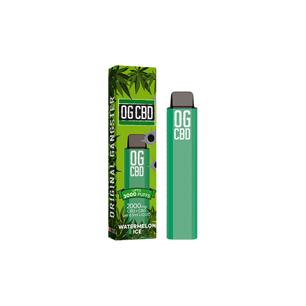 Darwin CBD OG CBD 2000mg Disposable Vape 3000 Puffs - Sweet Geez Vapes