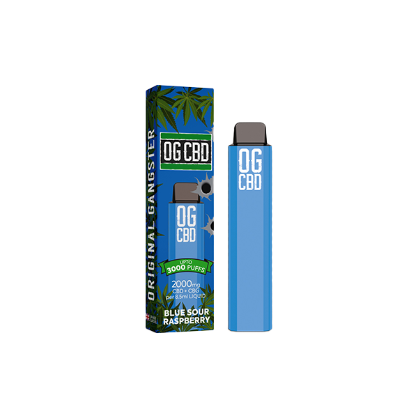 Darwin CBD OG CBD 2000mg Disposable Vape 3000 Puffs - Sweet Geez Vapes