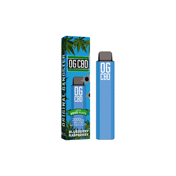 Darwin CBD OG CBD 2000mg Disposable Vape 3000 Puffs - Sweet Geez Vapes