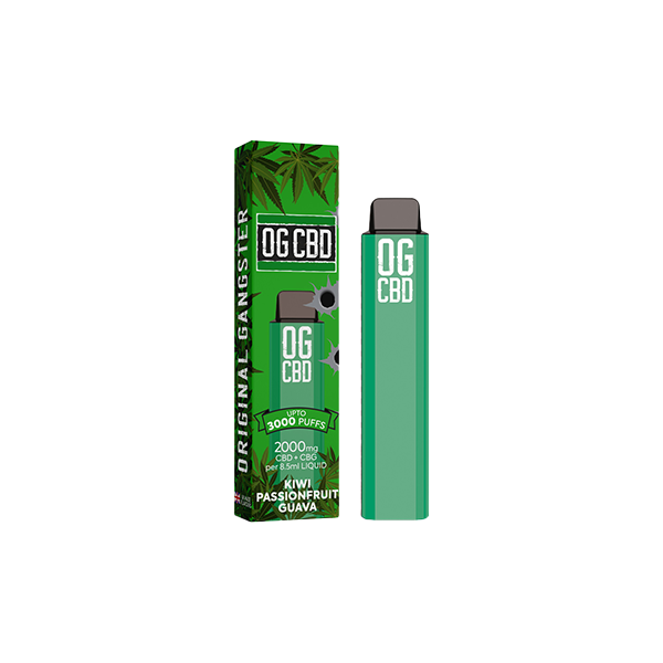 Darwin CBD OG CBD 2000mg Disposable Vape 3000 Puffs - Sweet Geez Vapes