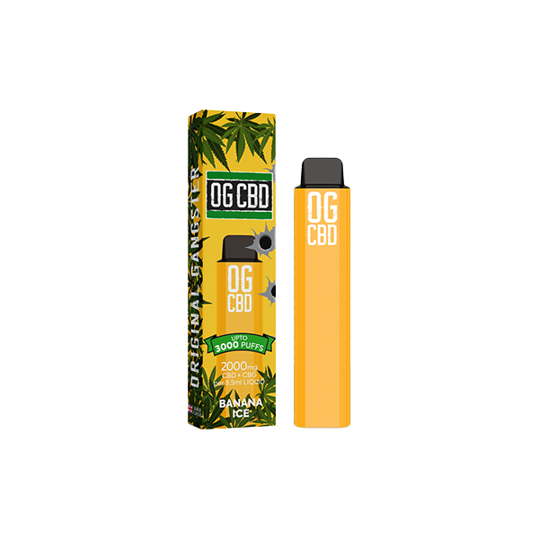 Darwin CBD OG CBD 2000mg Disposable Vape 3000 Puffs - Sweet Geez Vapes