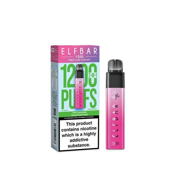 20mg ELF Bar 1200 Multi Edition Prefilled Pod Kit - 1200 Puffs